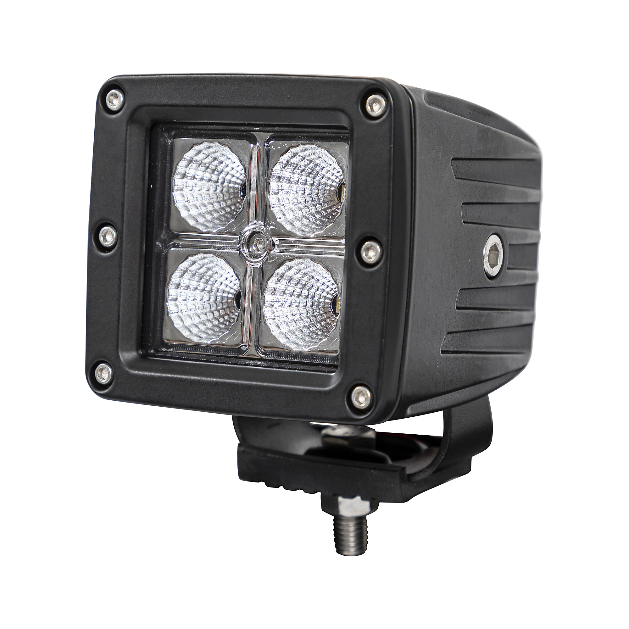Buyers Products, 3in. W Truck Offroad UTV ATV Mounted LED Flood Work Light, Light Type LED, Lens Color Clear, Included (qty.) 1 Model# 1492227